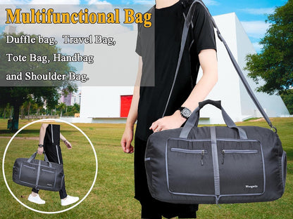 Travel Duffel Bag Large Foldable Waterproof Overnight Bag for Beach Swim Bags Pool Sports Gym