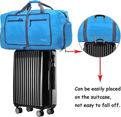 Travel Duffel Bag Large Foldable Waterproof Overnight Bag for Beach Swim Bags Pool Sports Gym
