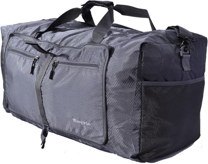 Travel Duffel Bag Large Foldable Waterproof Overnight Bag for Beach Swim Bags Pool Sports Gym