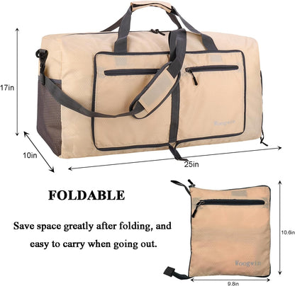 Travel Duffel Bag Large Foldable Waterproof Overnight Bag for Beach Swim Bags Pool Sports Gym