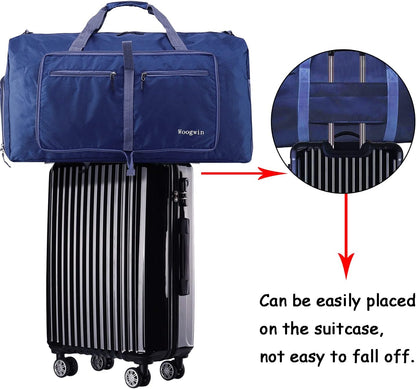 Travel Duffel Bag Large Foldable Waterproof Overnight Bag for Beach Swim Bags Pool Sports Gym