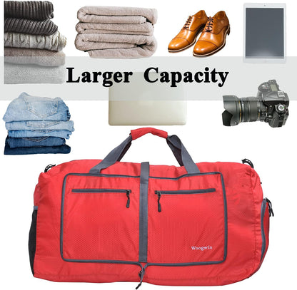 Travel Duffel Bag Large Foldable Waterproof Overnight Bag for Beach Swim Bags Pool Sports Gym