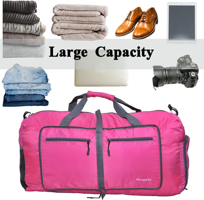Travel Duffel Bag Large Foldable Waterproof Overnight Bag for Beach Swim Bags Pool Sports Gym