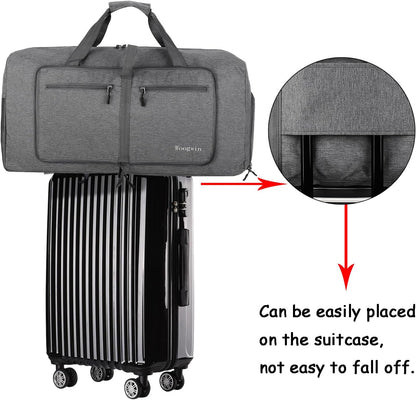 Travel Duffel Bag Large Foldable Waterproof Overnight Bag for Beach Swim Bags Pool Sports Gym