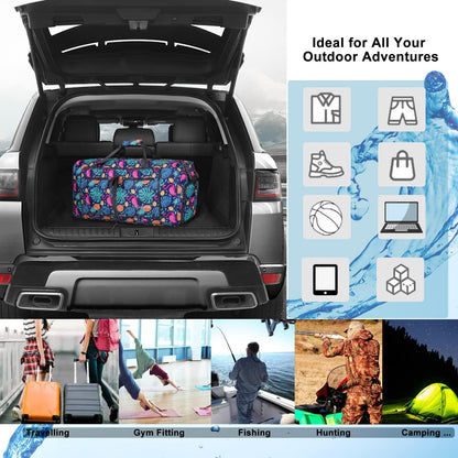 Travel Duffel Bag Large Foldable Waterproof Overnight Bag for Beach Swim Bags Pool Sports Gym