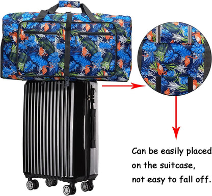 Travel Duffel Bag Large Foldable Waterproof Overnight Bag for Beach Swim Bags Pool Sports Gym