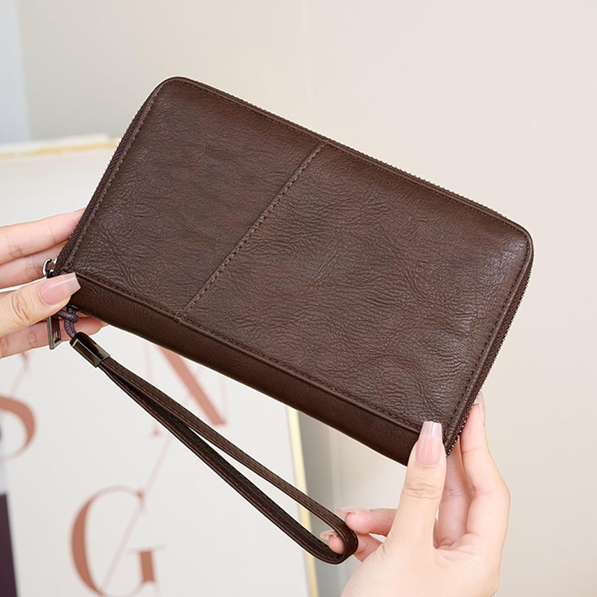 Passport Holder for Travel Women and Men RFID Passport Holder with Zipper Passport Case Passport cover Passport Wallet Travel Essentials and Accessories