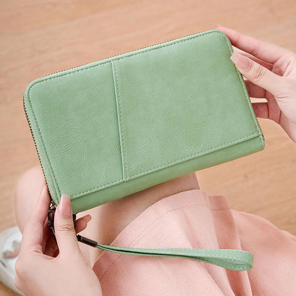 Passport Holder for Travel Women and Men RFID Passport Holder with Zipper Passport Case Passport cover Passport Wallet Travel Essentials and Accessories