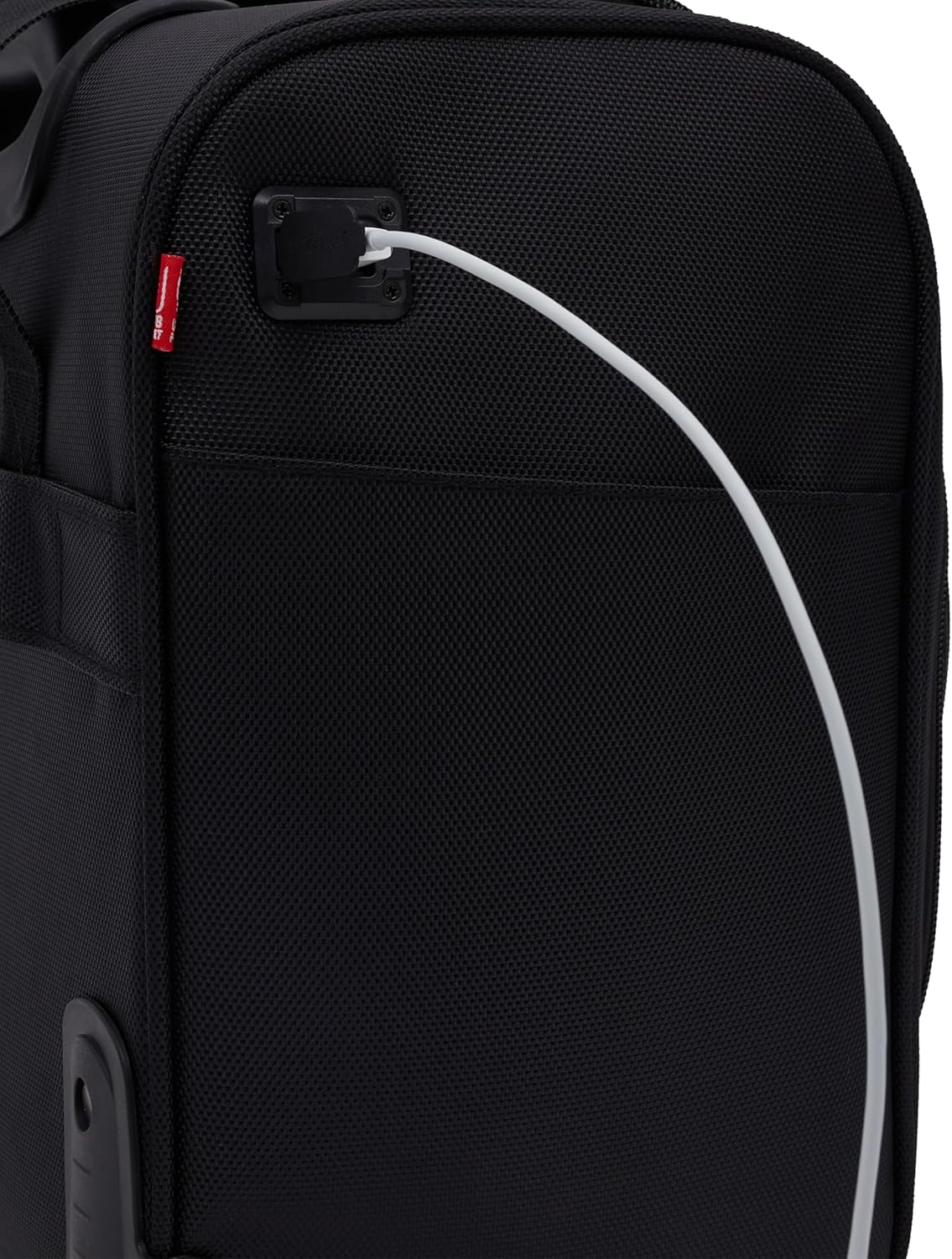 TPRC 15" Smart Underseat Carry-On Luggage with USB Charging Port, Navy Blue