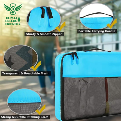 8 Set/9 Set Packing Cubes Luggage Packing Organizer for Travel, Suitcase Packing Bags for Travel Accessories