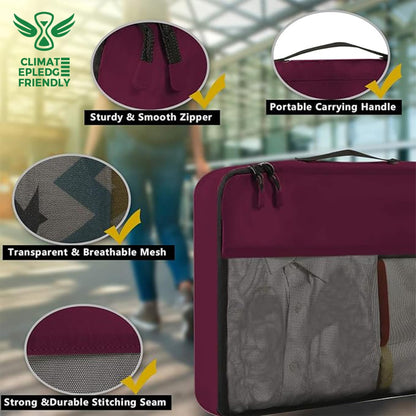 8 Set/9 Set Packing Cubes Luggage Packing Organizer for Travel, Suitcase Packing Bags for Travel Accessories