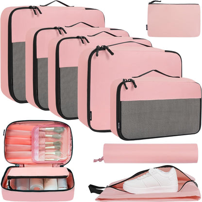 8 Set/9 Set Packing Cubes Luggage Packing Organizer for Travel, Suitcase Packing Bags for Travel Accessories