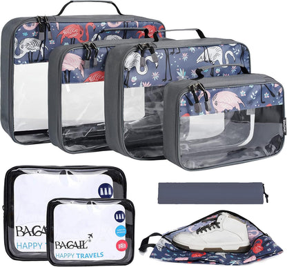 8 Set/9 Set Packing Cubes Luggage Packing Organizer for Travel, Suitcase Packing Bags for Travel Accessories