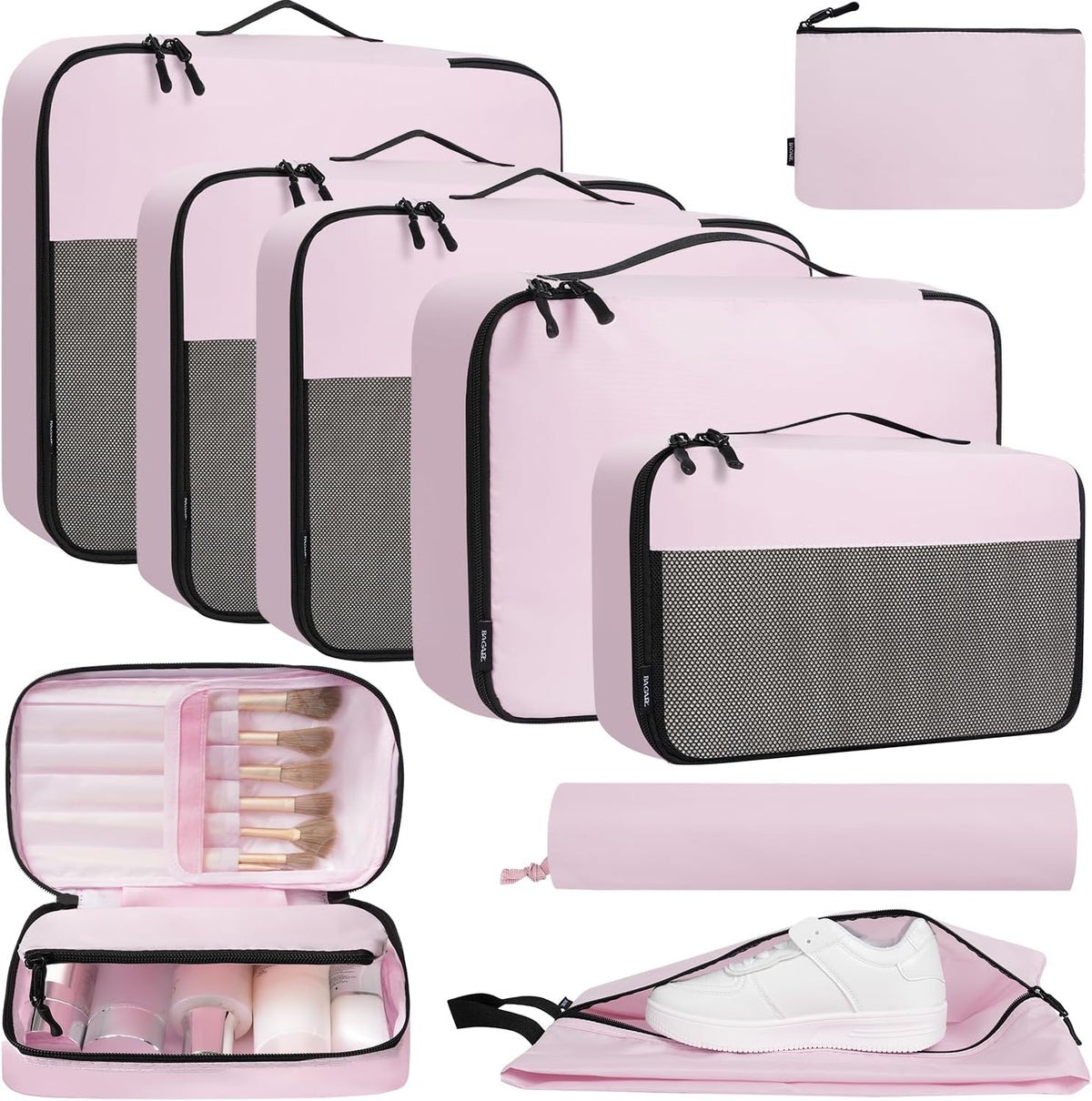 8 Set/9 Set Packing Cubes Luggage Packing Organizer for Travel, Suitcase Packing Bags for Travel Accessories