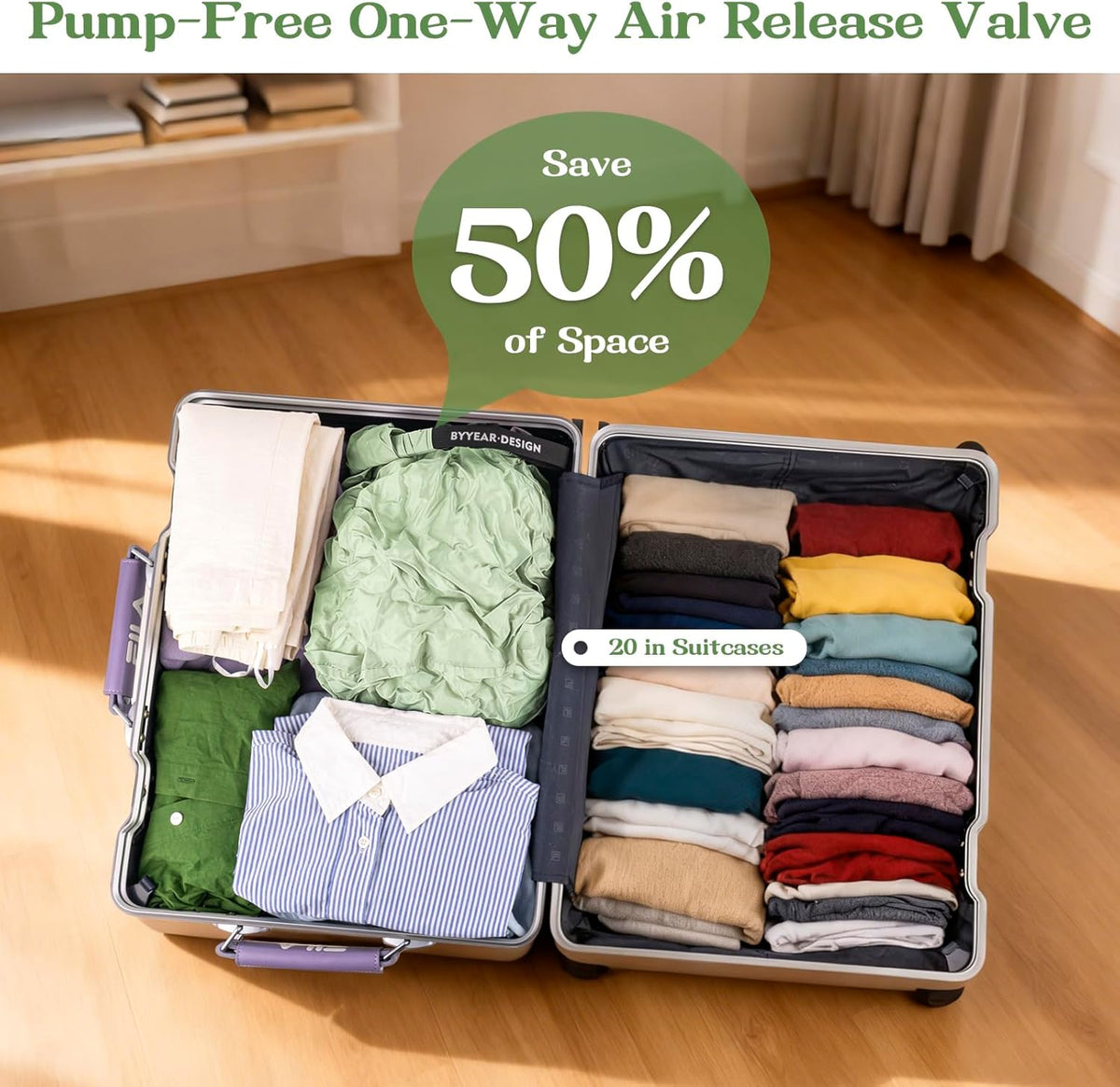 Travel Laundry Bag for Dirty Clothes, Waterproof Travel Compression Bags for Packing, Moisture-resistant Vacuum Storage Bag, Space-Saving Laundry Storage Organizer for Cruise, Swimming, Gym