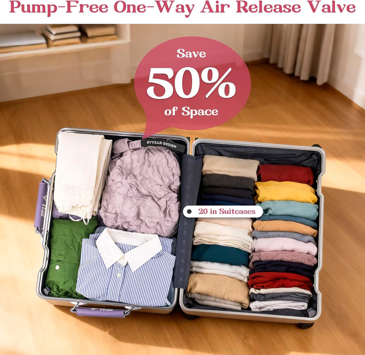 Travel Laundry Bag for Dirty Clothes, Waterproof Travel Compression Bags for Packing, Moisture-resistant Vacuum Storage Bag, Space-Saving Laundry Storage Organizer for Cruise, Swimming, Gym