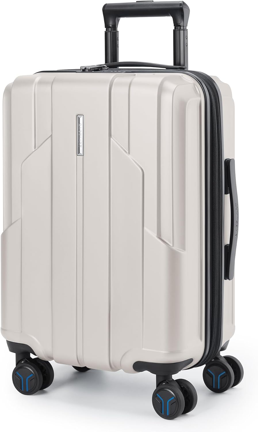 Carry On Luggage 22x14x9 Airline Approved, 1OO% PC Hardside Expandable Luggage with TSA Lock, 20 Inch Travel Suitcase with Spinner Wheels, Black
