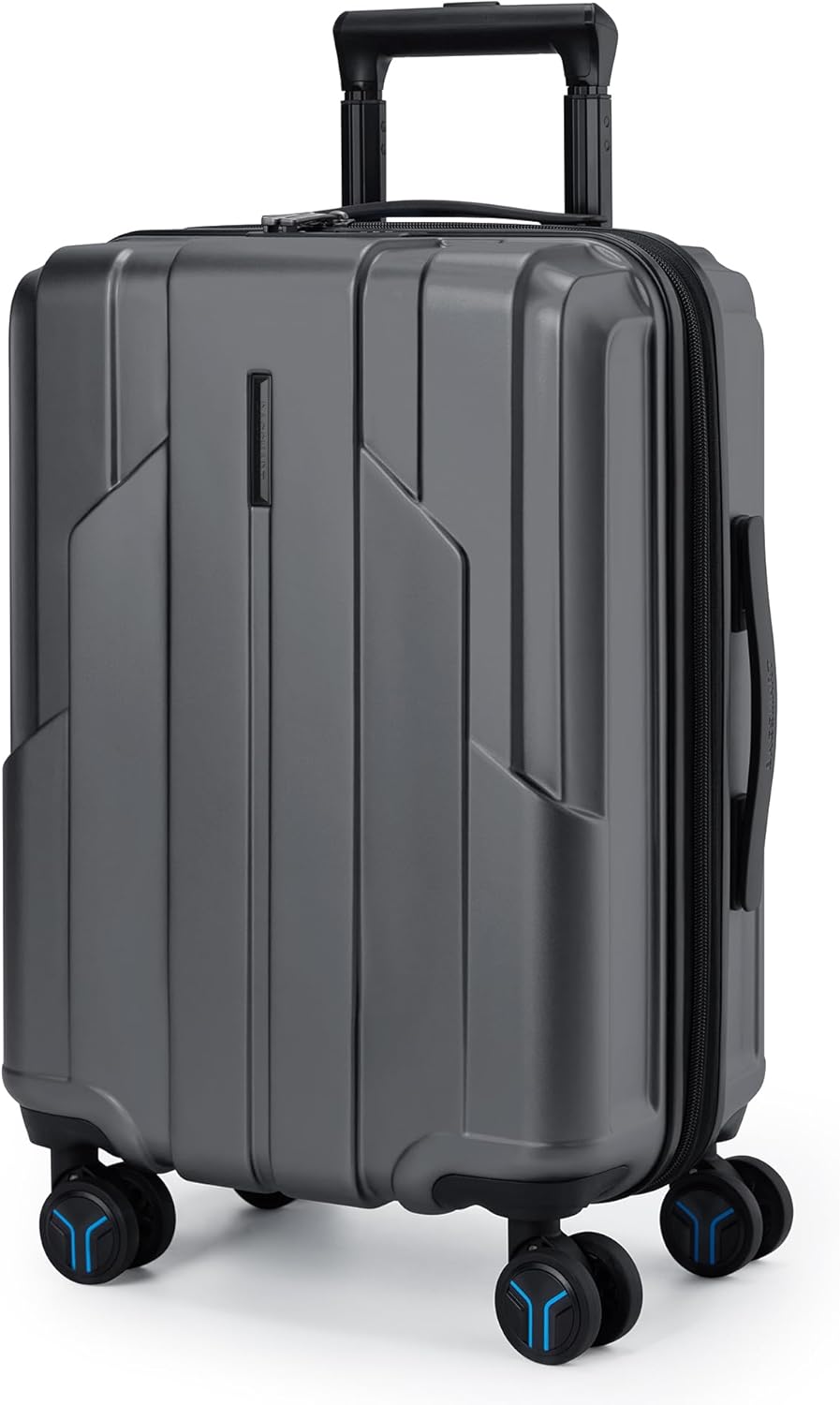 Carry On Luggage 22x14x9 Airline Approved, 1OO% PC Hardside Expandable Luggage with TSA Lock, 20 Inch Travel Suitcase with Spinner Wheels, Black