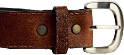 Brown Leather Money Belt
