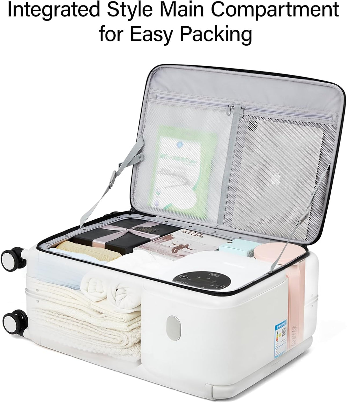Hardside Expandable Carry On Luggage, 20 Inch Top Opening Trunk Luggages with Spinner Wheels, All-PC Hard Shell Carry-On Suitcase, Lightweight & TSA Airline Approved (Bamboo Green, 46L)