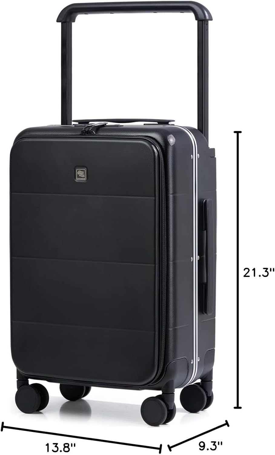 Hardside Expandable Carry On Luggage, 20 Inch Top Opening Trunk Luggages with Spinner Wheels, All-PC Hard Shell Carry-On Suitcase, Lightweight & TSA Airline Approved (Bamboo Green, 46L)