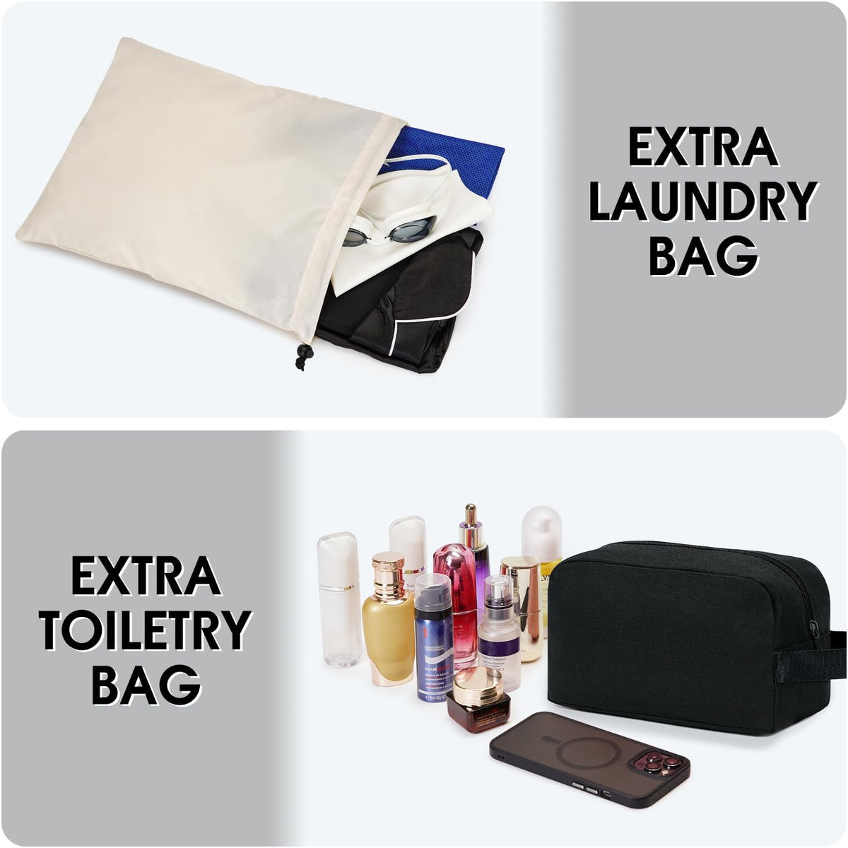 For Spirit Airlines Personal Item Bag Underseat Carry On Bag with Wet Pocket & Shoe Compartment & USB Charging Port