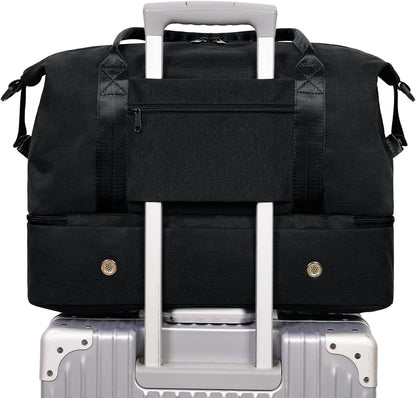 For Spirit Airlines Personal Item Bag Underseat Carry On Bag with Wet Pocket & Shoe Compartment & USB Charging Port