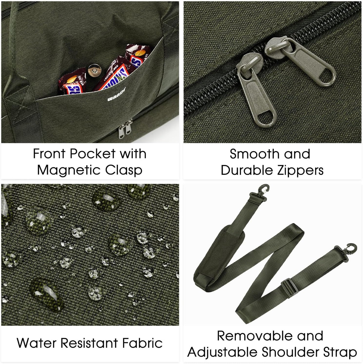 For Spirit Airlines Personal Item Bag Underseat Carry On Bag with Wet Pocket & Shoe Compartment & USB Charging Port