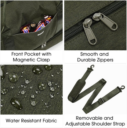 For Spirit Airlines Personal Item Bag Underseat Carry On Bag with Wet Pocket & Shoe Compartment & USB Charging Port