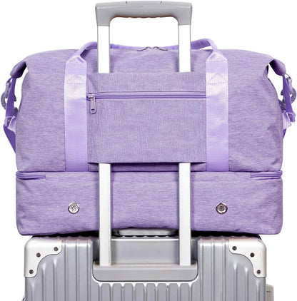 For Spirit Airlines Personal Item Bag Underseat Carry On Bag with Wet Pocket & Shoe Compartment & USB Charging Port
