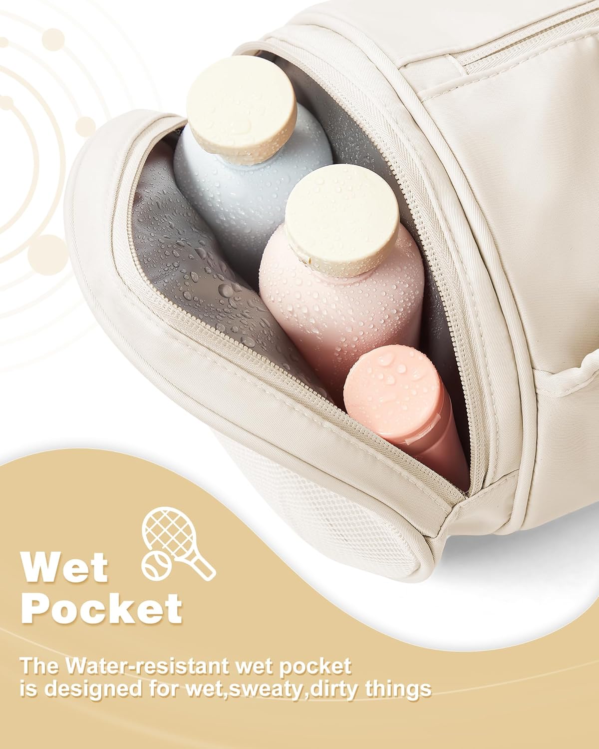 Gym Bag for Women and Men With Wet & Shoe Compartment - Small Duffle for Travel, Sport, Workout, Overnight Weekender - Carry-on Tote - Peacock Blue