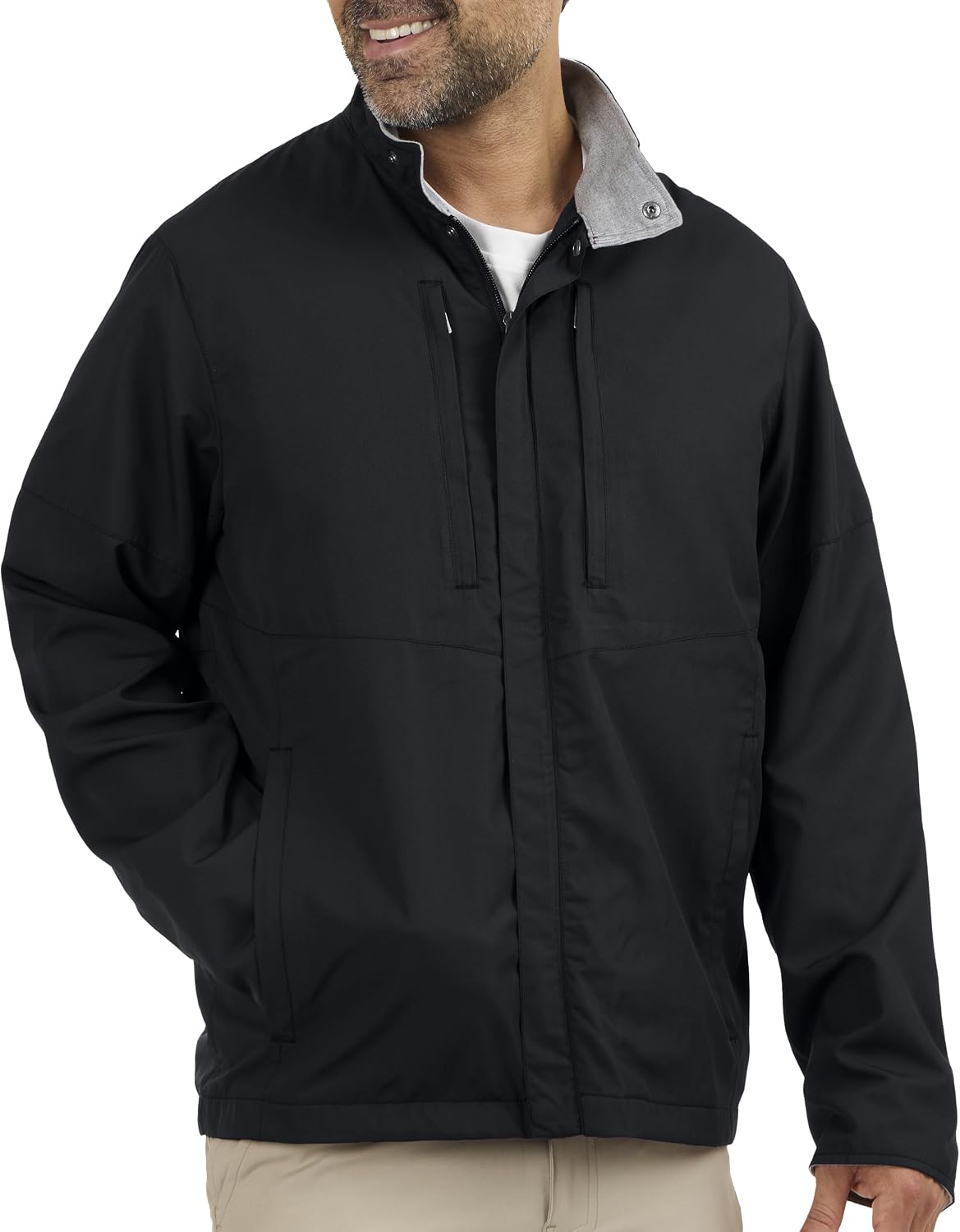 Epic Travel Jacket for Men - 24 Hidden Pockets - Soft Shell Coat - Pickpocket Proof Clothing