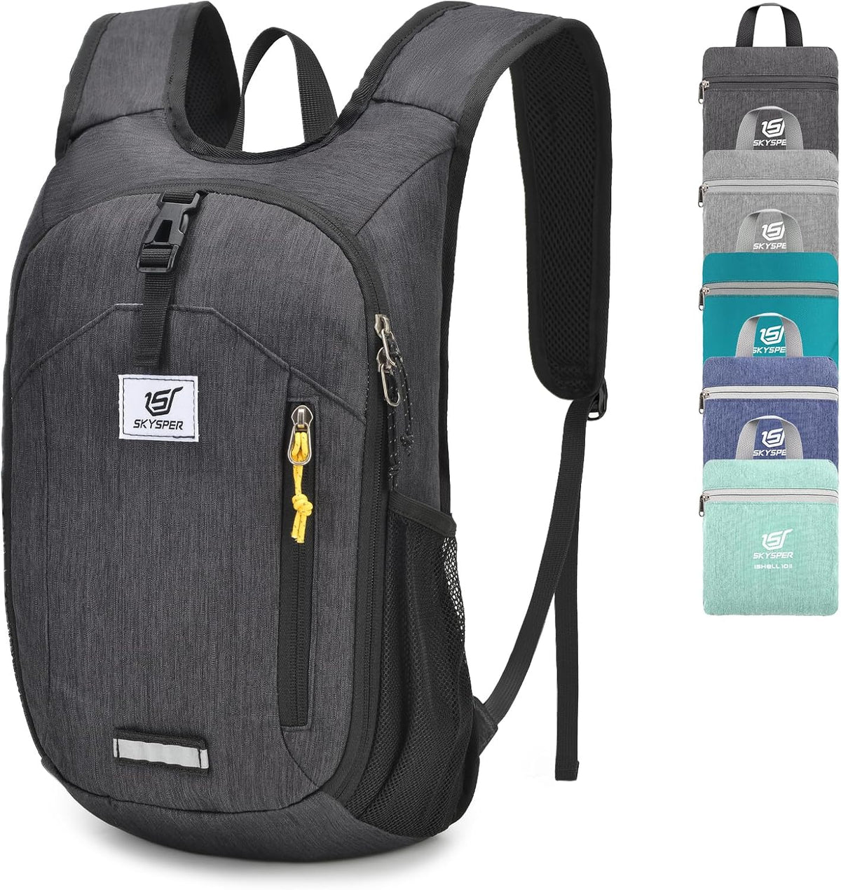 10L Hiking Backpack Small Foldable Daypack Packable Lightweight Hiking Daypack Travel Day Pack for Women Men
