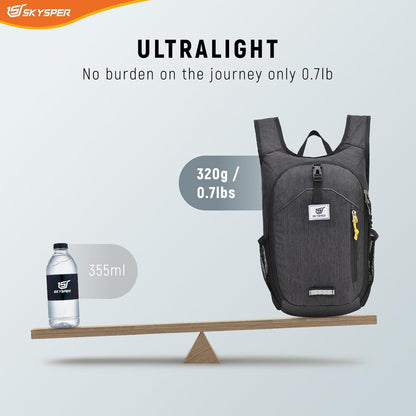 10L Hiking Backpack Small Foldable Daypack Packable Lightweight Hiking Daypack Travel Day Pack for Women Men