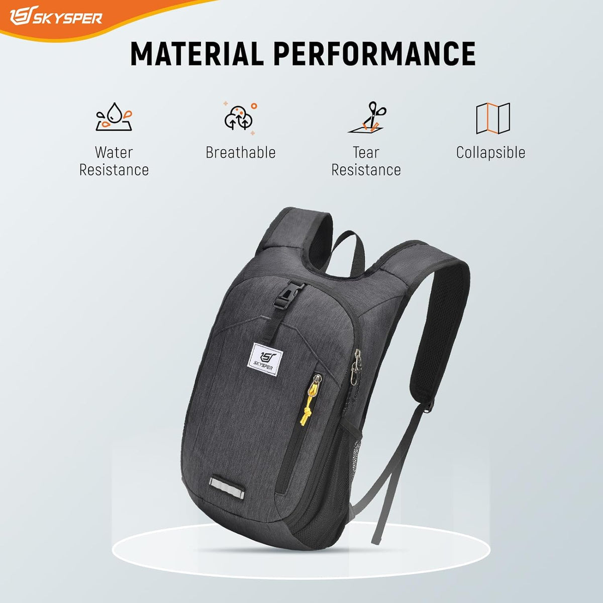10L Hiking Backpack Small Foldable Daypack Packable Lightweight Hiking Daypack Travel Day Pack for Women Men
