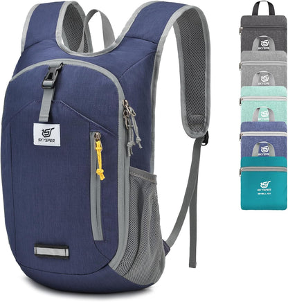 10L Hiking Backpack Small Foldable Daypack Packable Lightweight Hiking Daypack Travel Day Pack for Women Men