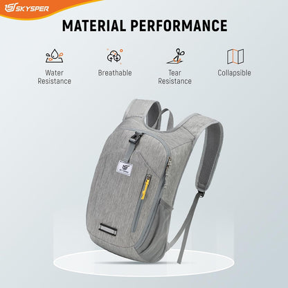 10L Hiking Backpack Small Foldable Daypack Packable Lightweight Hiking Daypack Travel Day Pack for Women Men
