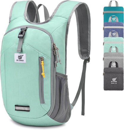 10L Hiking Backpack Small Foldable Daypack Packable Lightweight Hiking Daypack Travel Day Pack for Women Men