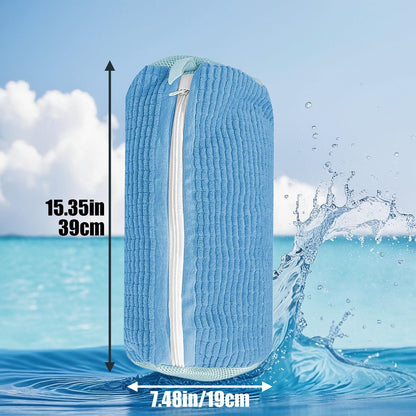2 Pack Shoe Washing Machine Bag, Grey | Mesh Laundry Bags, For Travel, Reusable, All Shoe Sizes