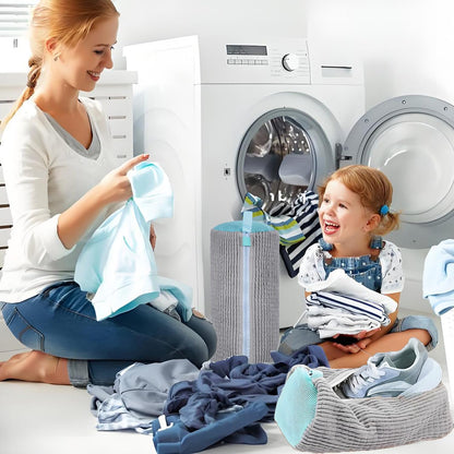 2 Pack Shoe Washing Machine Bag, Grey | Mesh Laundry Bags, For Travel, Reusable, All Shoe Sizes