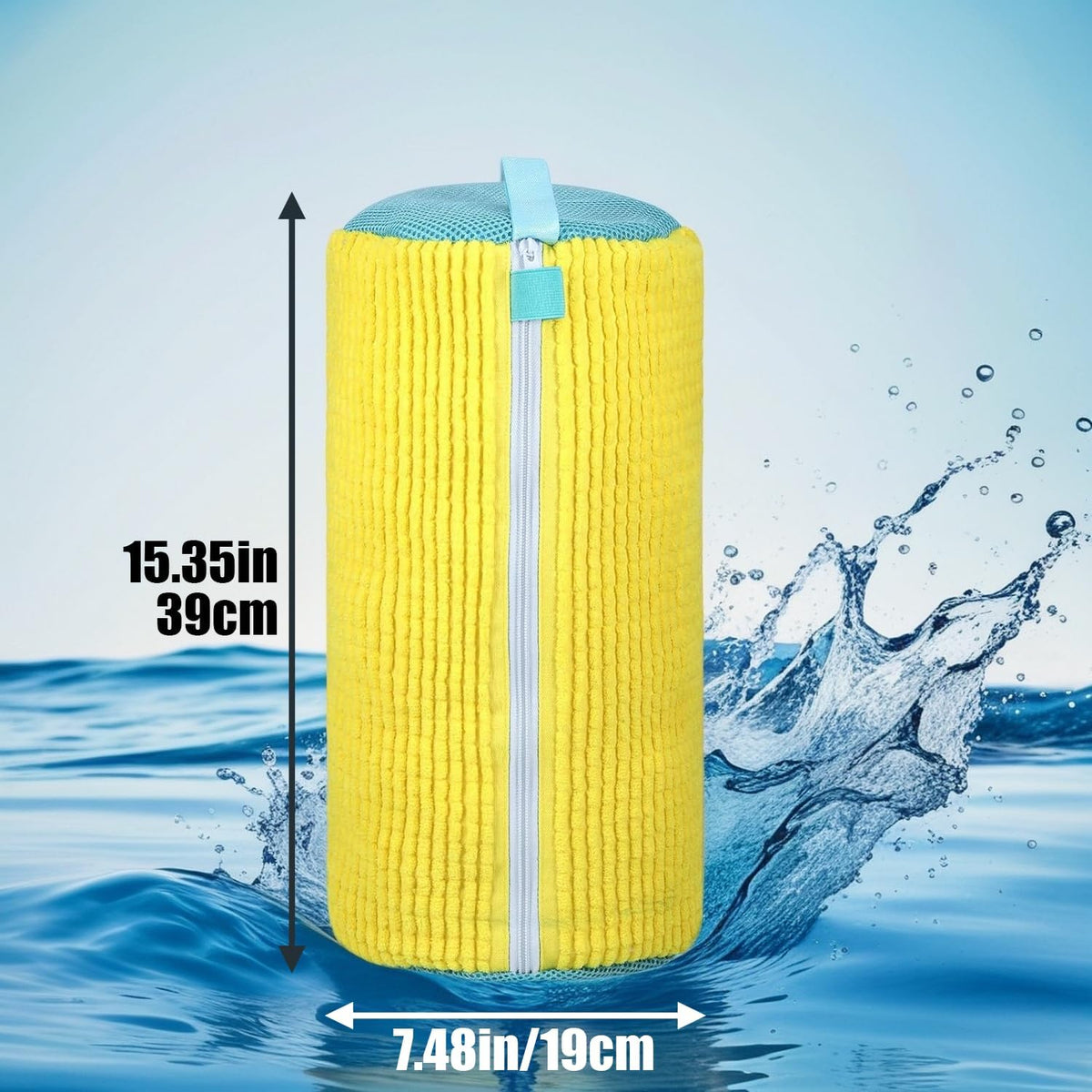 2 Pack Shoe Washing Machine Bag, Grey | Mesh Laundry Bags, For Travel, Reusable, All Shoe Sizes