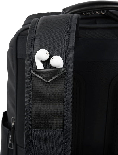 Crew Executive Choice 3 Slim Backpack fits up to 15.6" Laptops and Tablets, Men and Women, Water-Resistant, Patriot Blue