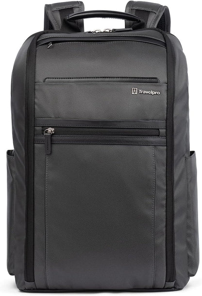 Crew Executive Choice 3 Slim Backpack fits up to 15.6" Laptops and Tablets, Men and Women, Water-Resistant, Patriot Blue