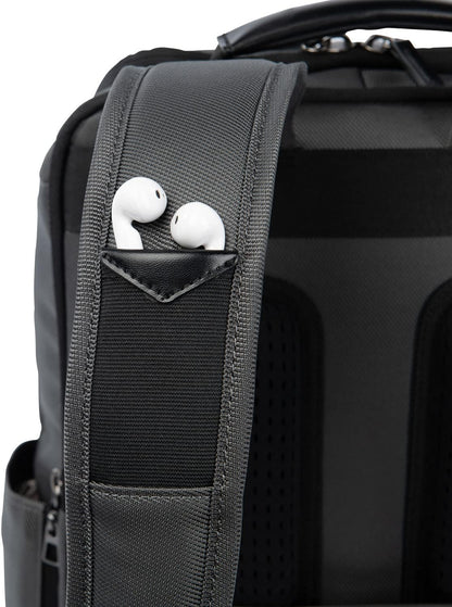 Crew Executive Choice 3 Slim Backpack fits up to 15.6" Laptops and Tablets, Men and Women, Water-Resistant, Patriot Blue