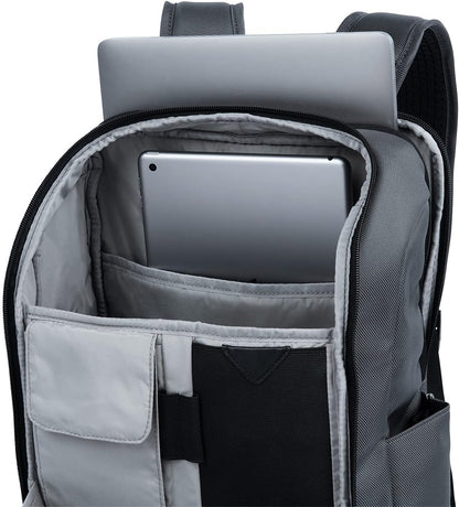 Crew Executive Choice 3 Slim Backpack fits up to 15.6" Laptops and Tablets, Men and Women, Water-Resistant, Patriot Blue