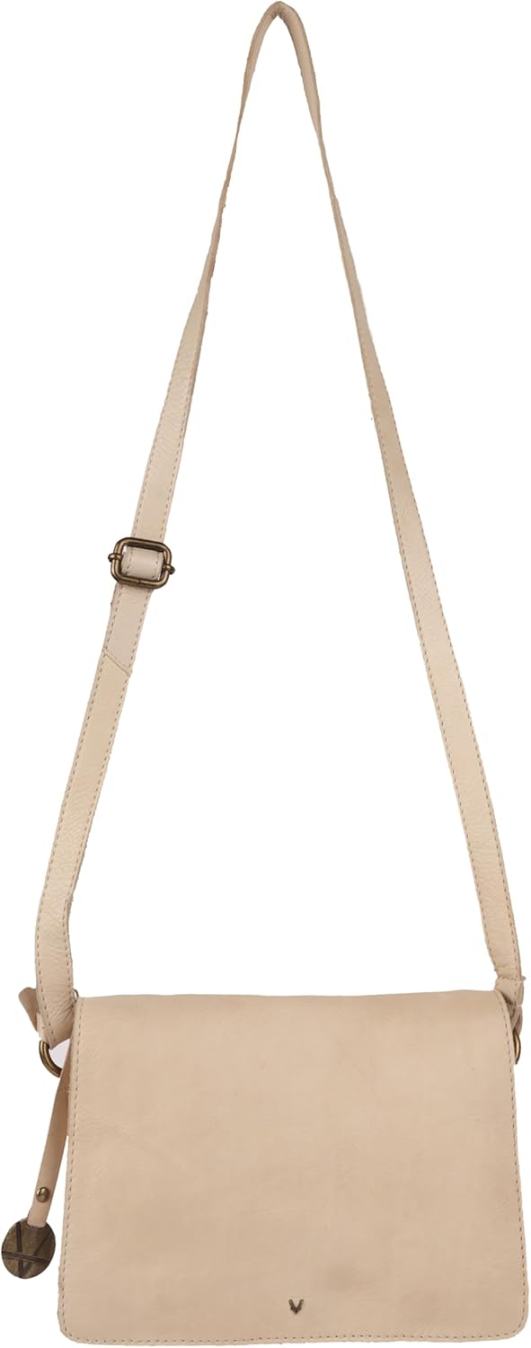 Genuine Italian Leather Small Crossbody Sling Bag – Trendy Casual Office Bag with Adjustable Strap