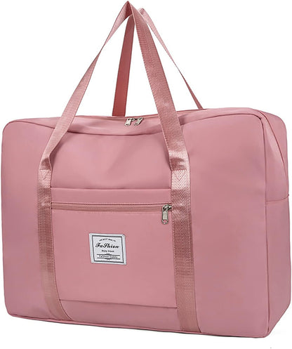 Travel Duffel Bag, for Spirit Airlines Personal Item Bag 18x14x8 Frontier Airlines Carry on Luggage Bag, Weekender Bag for Women and Men (A-Violet Red)