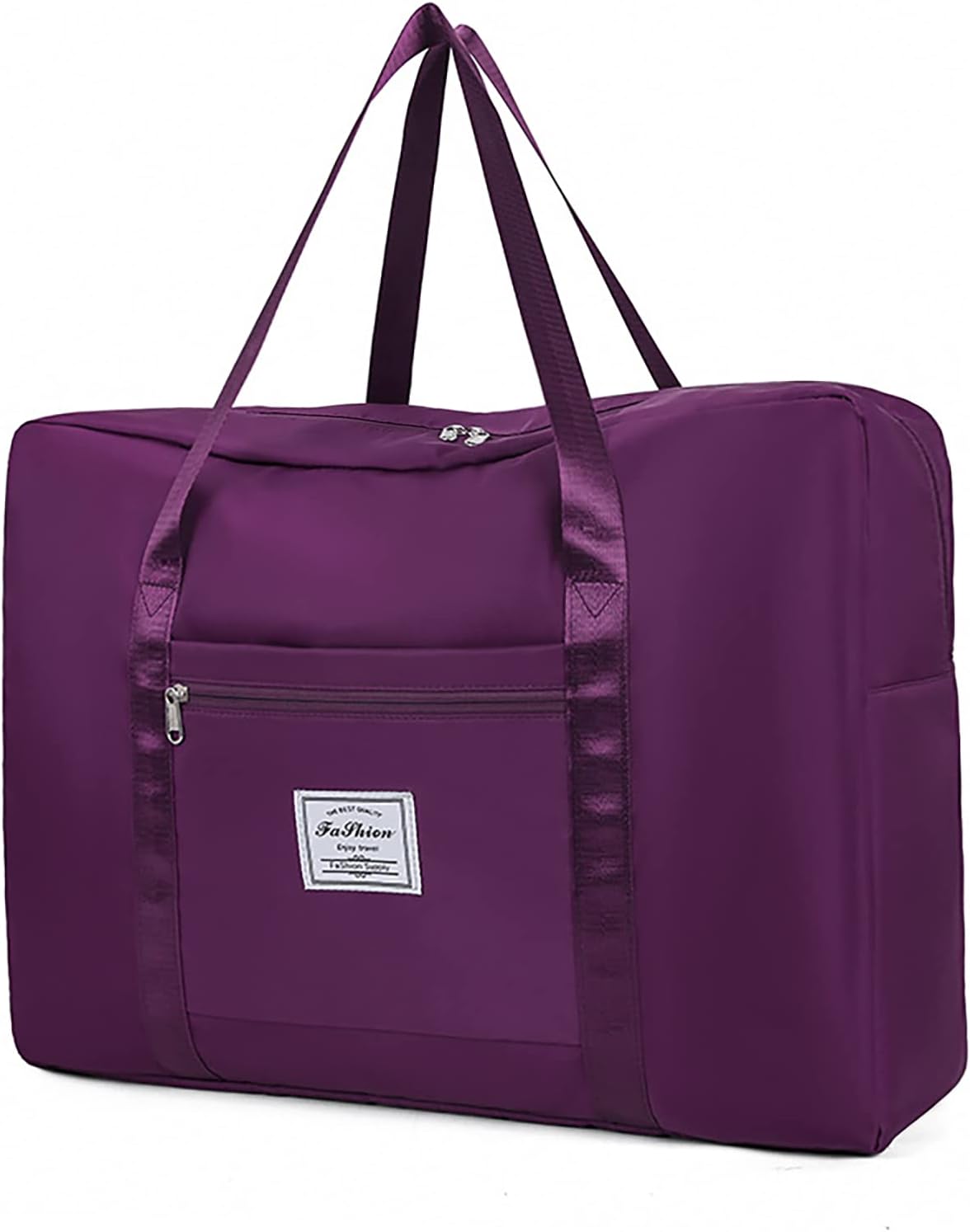 Travel Duffel Bag, for Spirit Airlines Personal Item Bag 18x14x8 Frontier Airlines Carry on Luggage Bag, Weekender Bag for Women and Men (A-Violet Red)