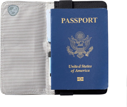 RFID Blocking Flap Passport Holder
