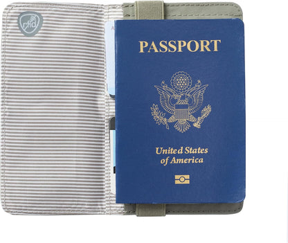 RFID Blocking Flap Passport Holder